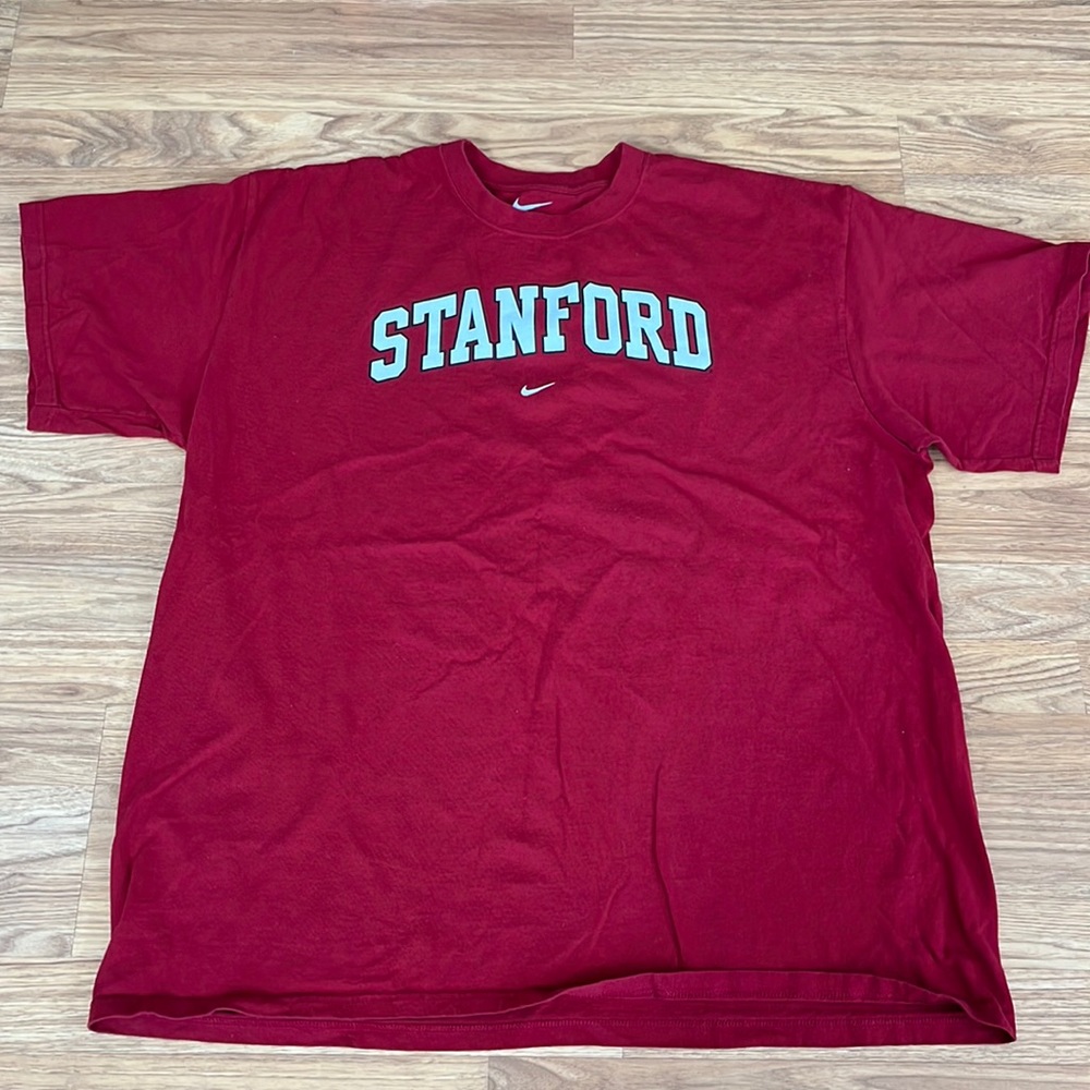 Nike Standford University T-shirt Loose Fit Shirt Size XXL